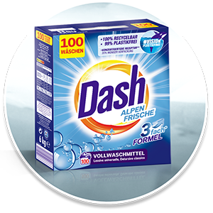 Dash Alpen Wasch Produkt